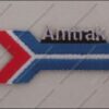 Amtrak Arrow Railroad Embroidered Iron-On Patch 09-0200