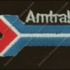 Amtrak Arrow Railroad Embroidered Iron-On Patch 09-0200