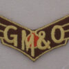 Gulf Mobile & Ohio Railroad Embroidered Iron-On Patch #09-3100