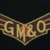 Gulf Mobile & Ohio Railroad Embroidered Iron-On Patch #09-3100 - Image 2