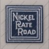 Nickel Plate Railroad Embroidered Iron-On Patch 09-3900