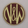 Norfolk & Western Railway Embroidered Iron-On Patch #09-4100