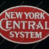 New York Central RR Embroidered Iron-On Patch #09-3750