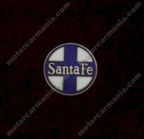 Santa Fe Blue Railroad Hat or Lapel Pin #12-4370