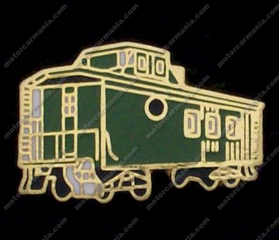 Green Caboose Railroad Hat Pin #12-6240 42-0284