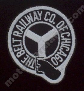 Belt Railway of Chicago Railroad Patch #14-1585 - Locomotive Logos