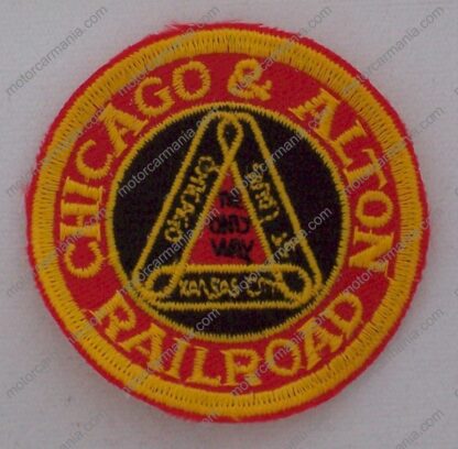 Chicago & Alton Railroad Patch #14-1605 - Locomotive Logos