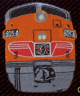 Western Pacific Engine Railroad Patch #14-3460 - Locomotive Logos