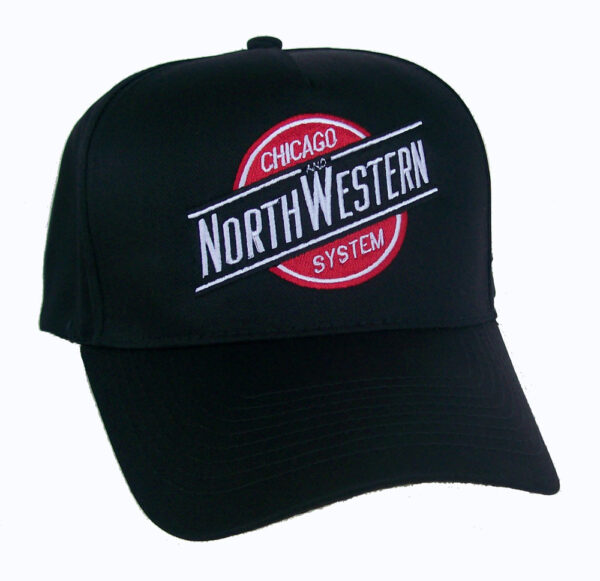 Chicago & North Western System Railroad Railway Embroidered Cap #40-0017