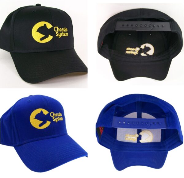 Chessie System Embroidered Railroad Cap Hat #40-0035 Choose Black or Royal