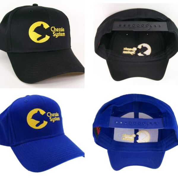 Chessie System Embroidered Railroad Cap Hat #40-0035 Choose Black or Royal
