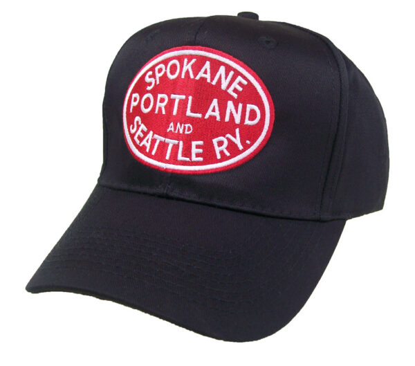 Spokane Portland Seattle Railway Embroidered Railroad Cap Hat #40-0059