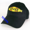 BNSF Cigarband Railroad Black Embroidered Youth Kids Cap Hat #40-0061YK