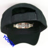 BNSF Cigarband Railroad Black Embroidered Youth Kids Cap Hat #40-0061YK