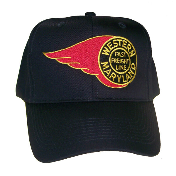 Western Maryland Railroad "Fireball" Embroidered Cap Hat #40-0063