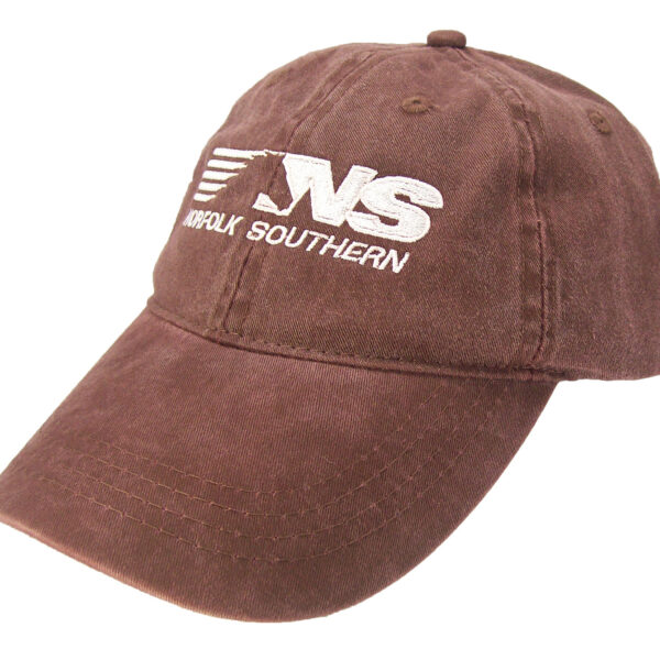 Norfolk Southern Railroad Logo Embroidered Denim Railroad Cap 40-0068BD - CHOICE