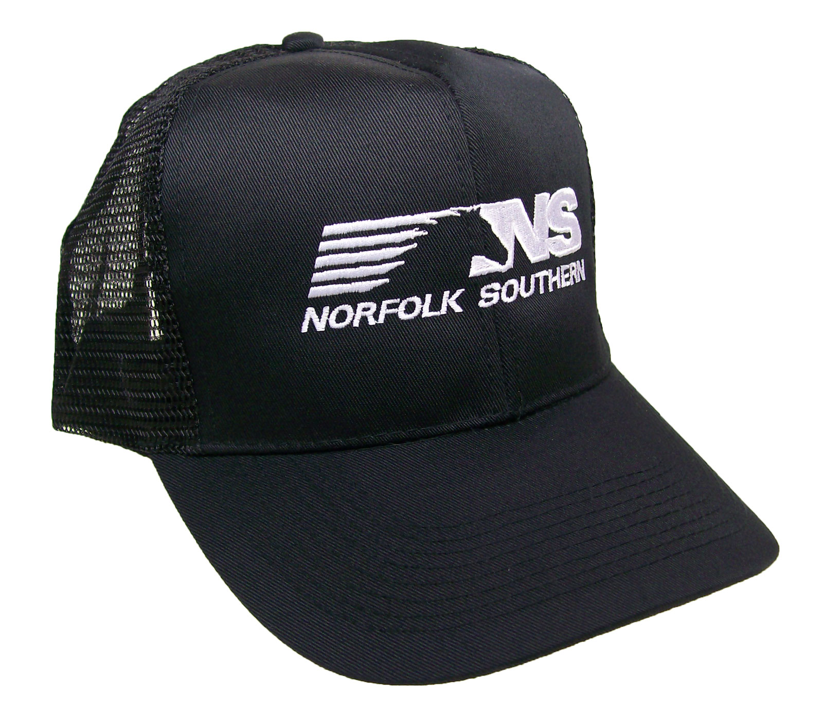 Norfolk Southern Railroad NS Thoroughbred Embroidered Mesh Cap Hat  #40-0068BM