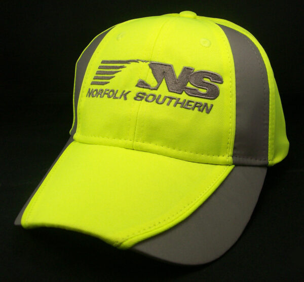 Norfolk Southern Railroad Neon Reflective Cap #40-0068S Choose Orange, Yellow, or Black - Image 9