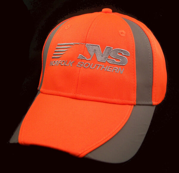 Norfolk Southern Railroad Neon Reflective Cap #40-0068S Choose Orange, Yellow, or Black - Image 8