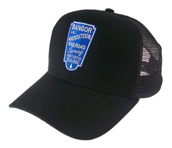 Bangor & Aroostook Embroidered Railroad Mesh Cap Hat #40-0084BBM