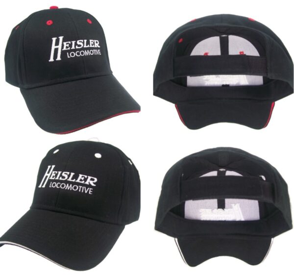 Heisler Locomotive Railroad Embroidered Sandwich Cap Hat #40-0241 COLOR CHOICE