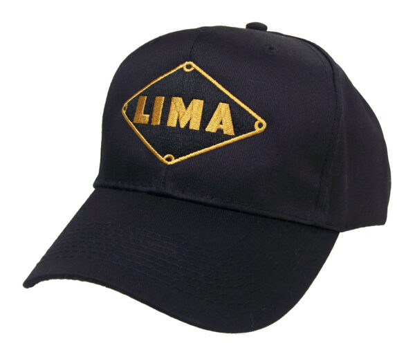 Lima Locomotive Embroidered Railroad Cap Hat #40-0250