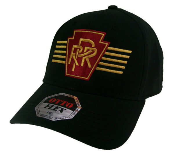 Pennsylvania Railroad Embroidered Flex Fit Cap Hat #40-1009FF CHOOSE SIZE