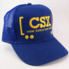CSX Railroad How Tomorrow Moves Embroidered Mesh Cap Hat #40-3905RM