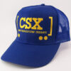 CSX Railroad How Tomorrow Moves Embroidered Mesh Cap Hat #40-3905RM - Image 2