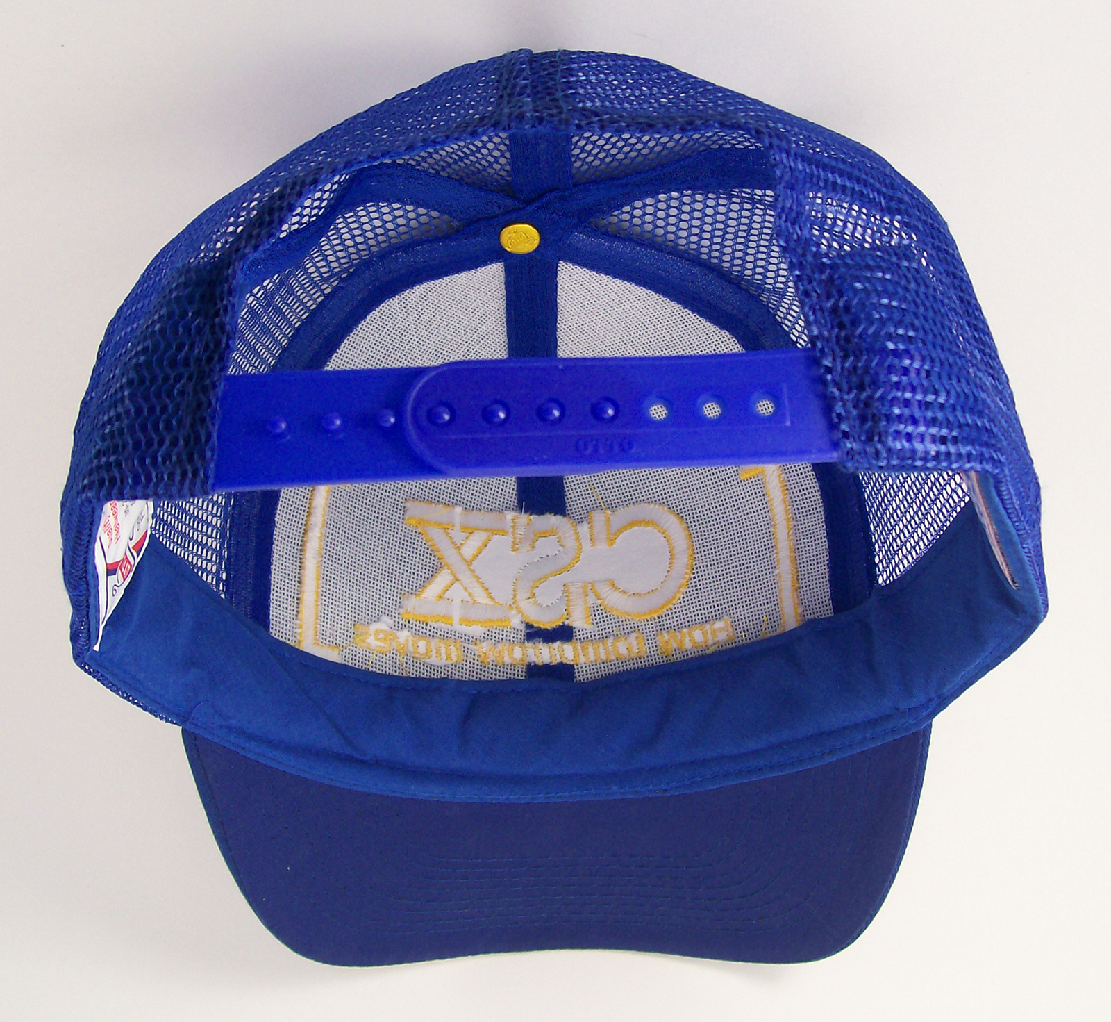 CSX Railroad How Tomorrow Moves Embroidered Mesh Cap Hat #40-3905RM