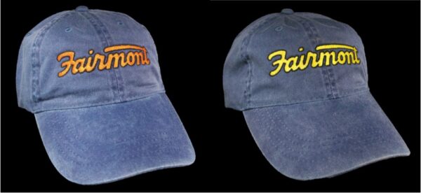 Fairmont Railway Motorcar Speeder Embroidered Cap #40-4300D Choose Logo Color