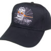 Southern Pacific Railroad Black Widow Embroidered Cap Hat #40-4840 - Image 2