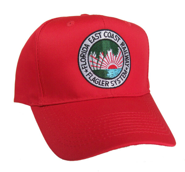 Florida East Coast Railway Embroidered Cap Hat #40-5700 CHOICE OF CAP ...