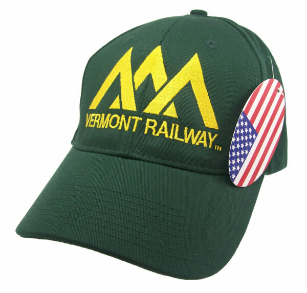 Vermont Railway Embroidered Cap Made in USA  #50-6300US - Image 8