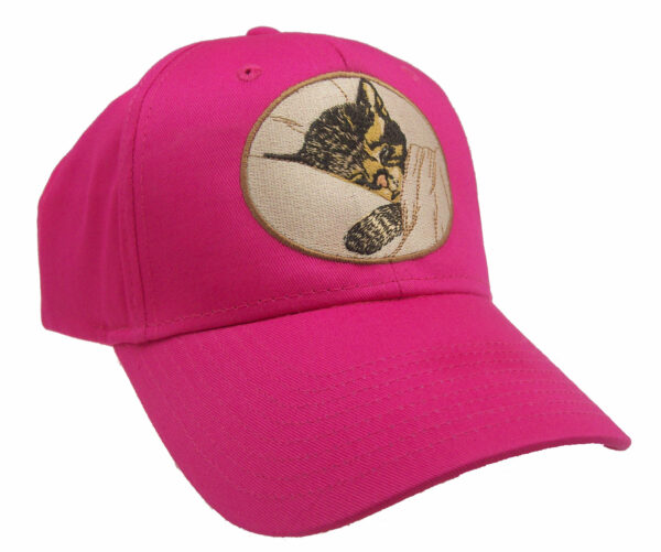 Chessie the Railroad Kitten Embroidered Cap Hat #40-7500PV O/S