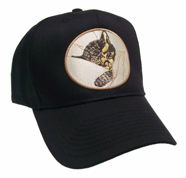 Chessie the Railroad Kitten Embroidered Cap Hat #40-7500