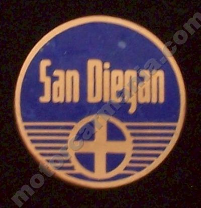 San Diegan Santa Fe Railroad Hat Pin #41-0440 47-0397