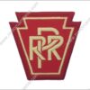 Pennsylvania Railroad Embroidered IronOn Patch 49-2560