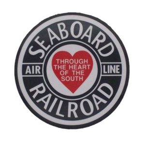 Seaboard Air Line Railway Railroad Magnet #58-1450 - Locomotive Logos