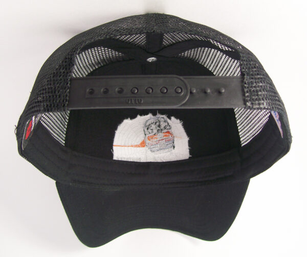 Southern Pacific Black Widow Railroad Embroidered Mesh Cap Hat #40-4840BM - Image 3