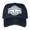 Savannah & Atlanta Embroidered Railroad Cap Hat #40-4900