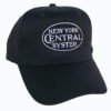 New York Central Railroad Embroidered Cap Hat #40-0028 Choose Logo Color - Image 2