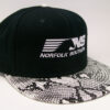 Norfolk Southern Railroad Embroidered Snakeskin Cap #40-0068SS
