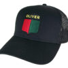 Oliver Tractor Farm Embroidered Mesh Cap Hat 44-9000M Choose black or green cap. - Image 4