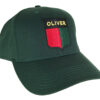 Oliver Tractor Farm Embroidered Cap Hat #44-9000 Choose black or green cap. - Image 2