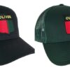 Oliver Tractor Farm Embroidered Mesh Cap Hat 44-9000M Choose black or green cap.