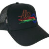 Alco American Locomotive Railroad Embroidered Mesh Cap Hat #40-6201BM