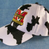 Minneapolis Moline Tractor Farm Embroidered Cow Print Cap Hat #44-9100HS - Image 4