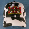 Minneapolis Moline Tractor Farm Embroidered Cow Print Cap Hat #44-9100HS