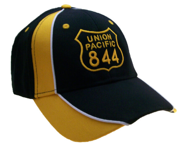 Union Pacific Railroad Living Legend 844 Embroidered Cap Hat w/Piping 40-0844BGV